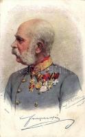 Kaiser Franz Joseph, Verlag Brüder Kohn B.K.W.I. 752-12 s: C. Pietzner