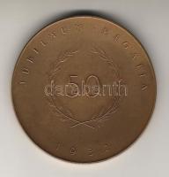 Ausztria/Österreich 1932. "Wiener Regattaverein" Br díjérem T:2/vorz