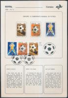 Football World Cup Memorial Sheet, Labdarúgó VB emléklap