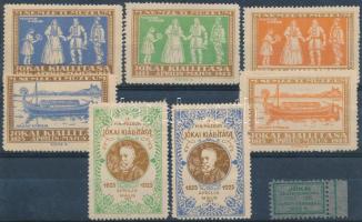 1925 8 db Jókai levélzáró