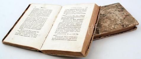 Kazinczy Ferenc munkáji: szép literatúra. 4. és 8. köt. Pest, 1815-1816, Trattner. Megviselt állapot...