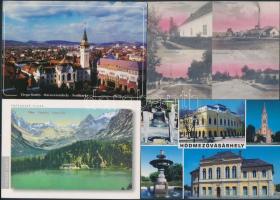 Kb. 300 db VEGYES főleg modern magyar városképes lap, vegyes minőség / Approx. 300 mixed mostly modern Hungarian town-view postcards, mixed quality