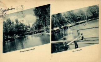 13 db RÉGI fekete-fehér magyar városképes lap, vegyes minőség / 13 old black and white Hungarian tow...