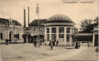 Frantiskovy Lazne, Franzensbad; - 4 old cut postcards