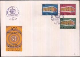 1969 Europa CEPT sor FDC-n Mi 1070-1072