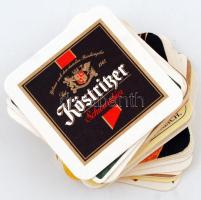 25 db különféle négyzet alakú német és osztrák söralátét