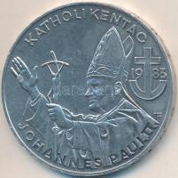 Ausztria 1983. 500Sch Ag "Osztrák Katolikus Nap - II. János Pál pápa látogatása" T:2 Austria 1983. 500 Schilling Ag "Catholic Day - Pope's Visit" C:XF