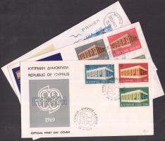 Europa CEPT on 25 FDC, Europa CEPT 25 db FDC
