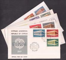 Europa CEPT on 25 FDC, Europa CEPT 25 db FDC