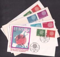 Europa CEPT on 9 FDC, Europa CEPT 9 db FDC