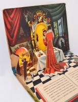 Hófehérke. Prága, 1961. Mesekönyv mozgatható figurákkal, 3D-s elemekkel, néhol apró szakadásokkal, h...