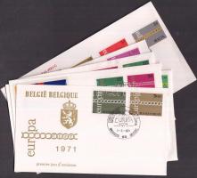 Europa CEPT on 13 FDC, Europa CEPT 13 db FDC