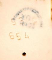 2 db porcelán medve, kézzel festett, az egyik jelzett, apró kopásnyomokkal, m: 8,5 ill. 12 cm