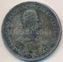 1896KB 1K Ag "Millennium" T:2 patina  Adamo K5.2