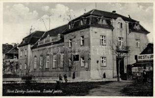 Érsekújvár, Nové Zámky; Sokol palota, étterem / Sokolovna 'Érsekújvár visszatért' So. Stpl