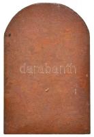 1963. "Tipográfia 1903-1963" zománcozott fém plakett eredeti dísztokban (57,5x38mm) T:2