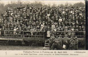 Freising Pferde-Rennen Foto AK