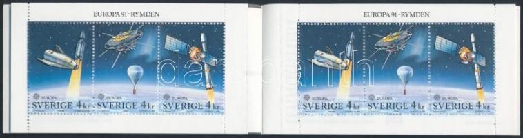 1991 Europa CEPT bélyegfüzet MH 159 (Mi 1663-1665)