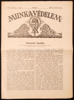 1929 Nemzeti Munkavédelem c. újság 3. évf 1. száma