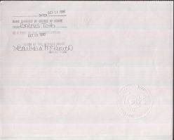 1969-1990 2 db névváltoztatással egybekötött fényképes állampolgársági igazolás magyar személyek rés...