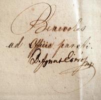 1841 Rudolf Vince (1796-1865) budavári prépost, bethlemita kommendátor, vaskaszentmártoni apát részé...