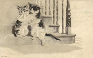Cats, Emb. litho