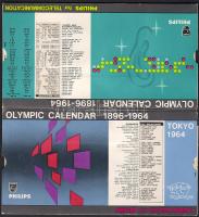 Olimpiai mechanikus naptár/Olimpische mechanische Kalender 1896-1964 Tokyo