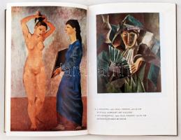 Pablo Picasso. Összeáll.: Körner Éva. Bp., 1969, Magyar Helikon. Számos színes illusztrációval. Vász...