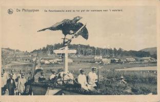 Philippines, the American eagle on the tomb of the martyrs for the fatherland