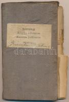 1909 Kisinyovi zsidó kereskedősegéd munkakönyve, fotója, valamint sorozással kapcsolatos irata / 1909 Kisinev jewish tradesmans work-book and military document with his photo.