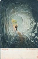 Morteratsch Glacier, Eisgrotte / ice cave