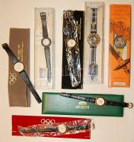 Óriási olimpiai gyűjtemény 1904-től a modern időkig, benne többek között trófeák, zászlók, részvétel...