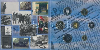 2006. 1Ft-100Ft "1956-os Forradalom" 7klf db dísztokos szettben T:BU