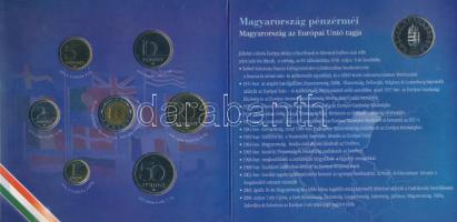 2004. 1Ft-100Ft 8klf db, szettben, benne 50Ft "Magyarország az EU tagja" T:BU  Adamo FO38.1