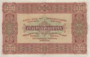1923. 50.000K "Orell Füssli" T:III kis restaurálás
Hungary 1923. 50.000 Korona "Orel...