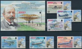 2003 A repülés története (VIII) sor Mi 1062-1067 + blokk Mi 36