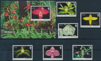 2004 Orchideák (V) sor Mi 1129-1134 + blokk Mi 44