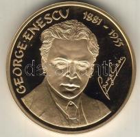 Románia 2005. "George Enescu" 500L tombak anyagvariáns próba T:PP RRR!!! Igen kis példányszámban!