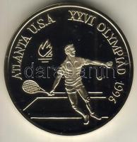 Románia 1996. "Atlanta-olimpia-tenisz" 100L tombak próba T:PP RRR!!! Igen kis példányszámban!