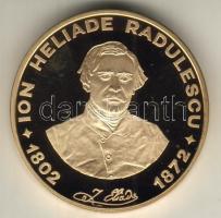 Románia 2002. "Ion Heliade Radulescu" 2000L tombak próba T:PP RRR!!! Igen kis példányszámban!