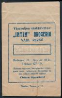 Budapest III. Intim drogéria gyógyszertári zacskó