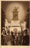 1941 Budapest, Nemzetközi Vásár, Franck kávé pavilonja, reklám s: Gebhardt (EK)
