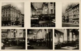 Budapest VII. Hotel Metropole szálloda és kávéház, belső, Rákóczi út 58.;