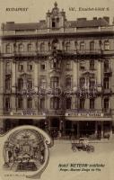 Budapest VII. Meteor szálloda és Nagykávéház, automobil, Előszoba, belső; Erzsébet körút 6. (EB)