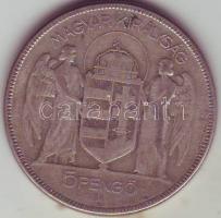 1930. 5P "Horthy jobbra" T:2/3