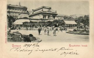 1898 Budapest V. Erzsébet téri kioszk; Károlyi György (EK)