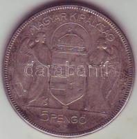 1930. 5P "Horthy jobbra" T:2/3