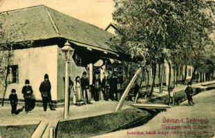 Szőreg, Schwitzer Jakab üzlete és kiadása / shop (kis szakadás / small tear)