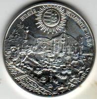 1986. "Budavár" 500Ft Ag T:BU