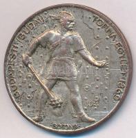 Berán Lajos (1882-1943) DN "Budapesti (Budai) Torna Egylet 1869 - Botond" Br érem (40mm) T:2-